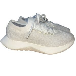 Allbirds Wool Dasher 2 Fluff Sneakers - Natural White - Women's 5.5